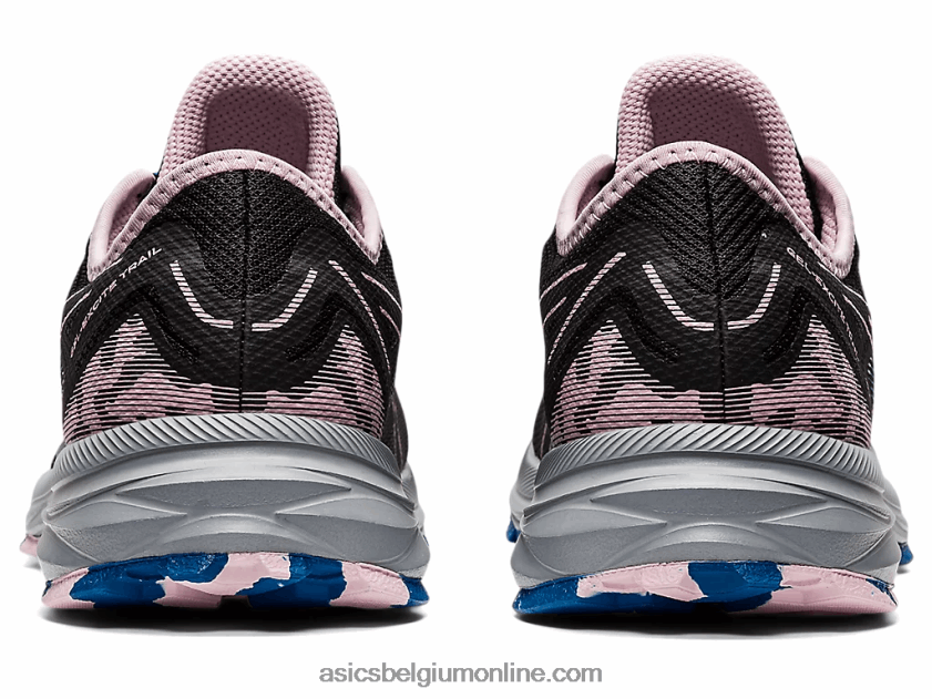 gel-excite parcours V6HXR23541 zwart/nauwelijks roze Asics