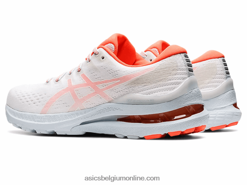 gel-kayano 28 V6HXR23153 wit/flitskoraal Asics