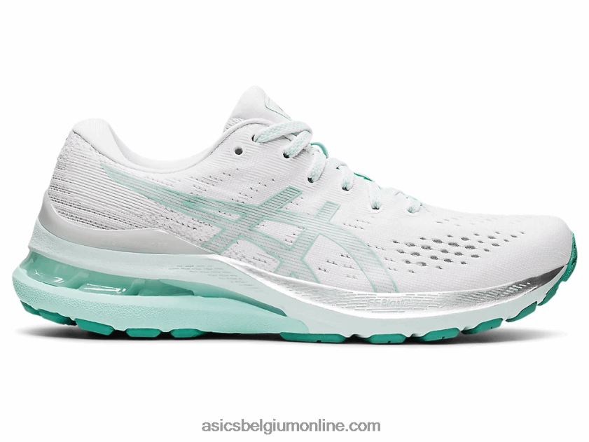 gel-kayano 28 V6HXR23538 wit/oasegroen Asics