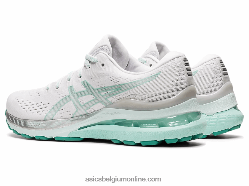 gel-kayano 28 V6HXR23538 wit/oasegroen Asics