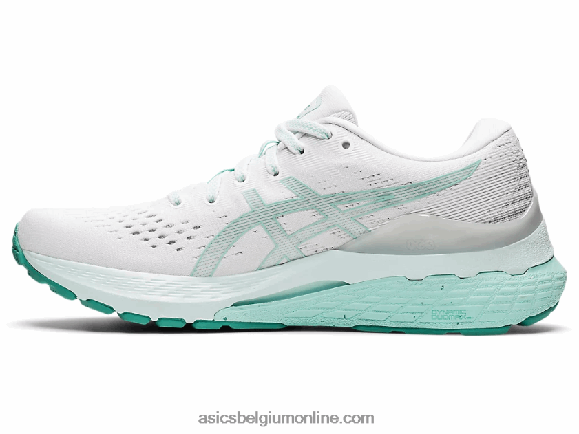 gel-kayano 28 V6HXR23538 wit/oasegroen Asics