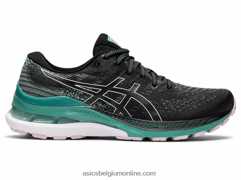 gel-kayano 28 V6HXR23575 zwart/salie Asics