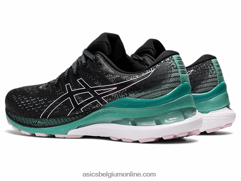 gel-kayano 28 V6HXR23575 zwart/salie Asics