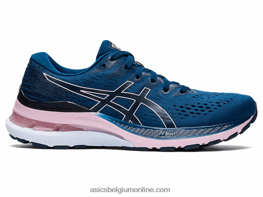 gel-kayano 28 breed V6HXR23553 mako blauw/nauwelijks roze Asics