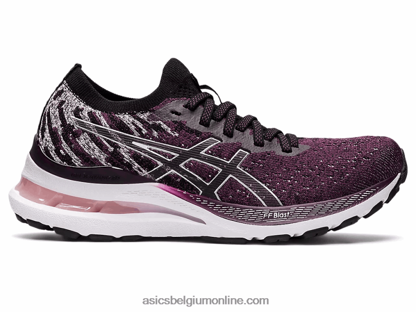 gel-kayano 28 mk V6HXR23555 diep pruim/zwart Asics