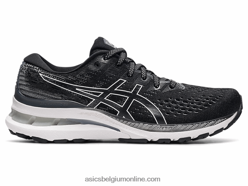 gel-kayano 28 smal V6HXR23866 zwart wit Asics