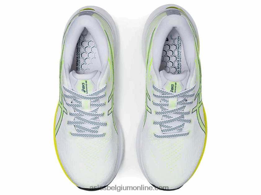 gel-kayano 29 V6HXR23126 wit/fluweel grenen Asics