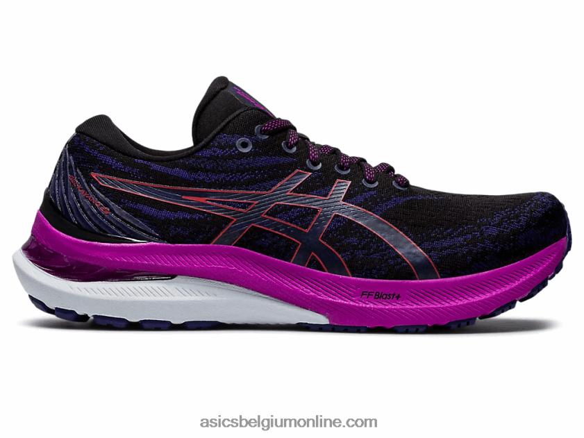 gel-kayano 29 breed V6HXR23134 zwart/rood alarm Asics