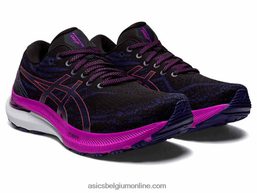 gel-kayano 29 breed V6HXR23134 zwart/rood alarm Asics