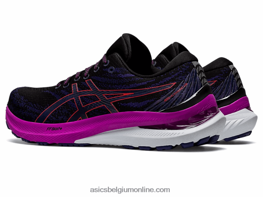gel-kayano 29 breed V6HXR23134 zwart/rood alarm Asics