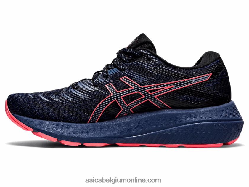 gel-kayano lite 2 V6HXR23861 donderblauw/laaiend koraal Asics