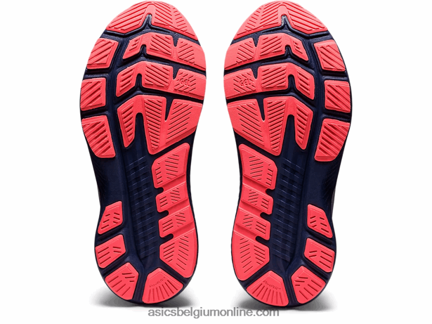 gel-kayano lite 2 V6HXR23861 donderblauw/laaiend koraal Asics