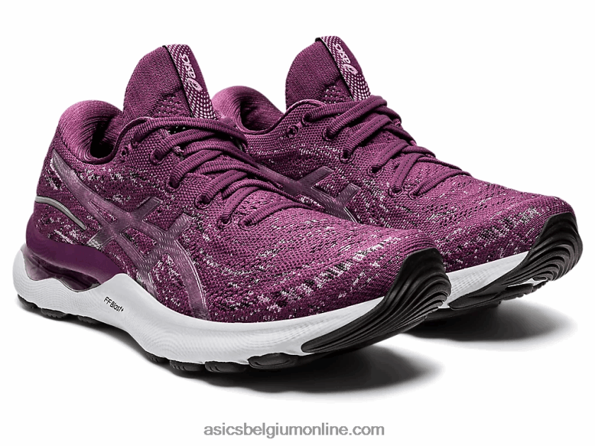 gel-nimbus 24 mk V6HXR23485 diepe pruim/rozenkwarts Asics