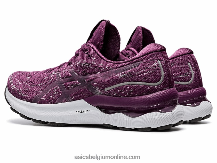 gel-nimbus 24 mk V6HXR23485 diepe pruim/rozenkwarts Asics