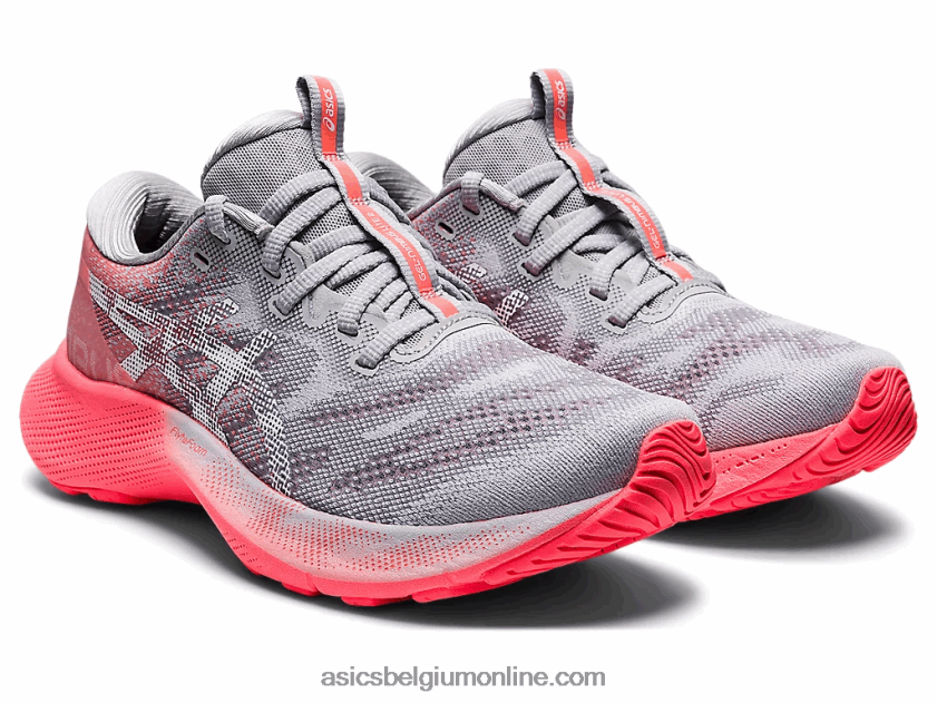 gel-nimbus lite 2 V6HXR23895 gloeiend koraal/wit Asics