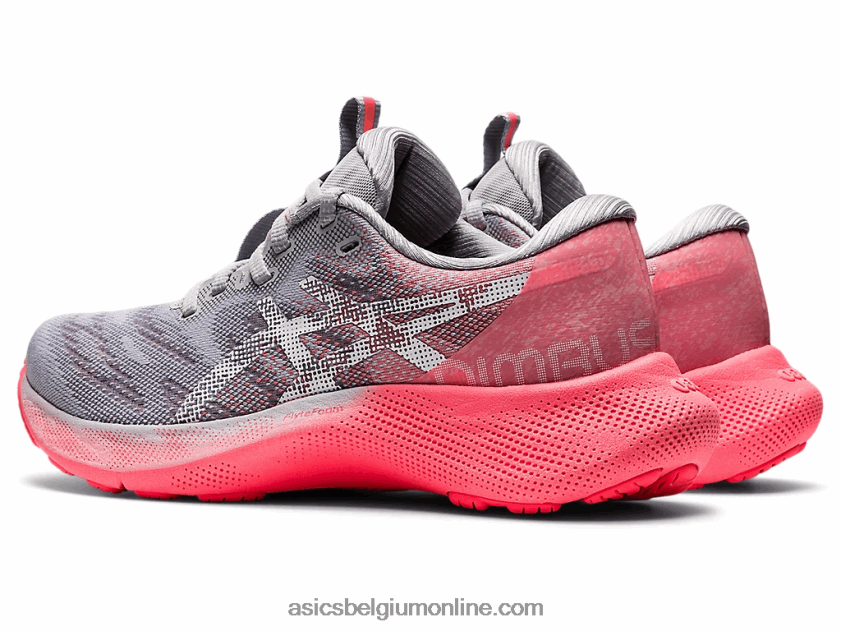gel-nimbus lite 2 V6HXR23895 gloeiend koraal/wit Asics