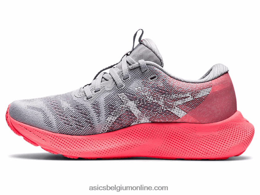 gel-nimbus lite 2 V6HXR23895 gloeiend koraal/wit Asics