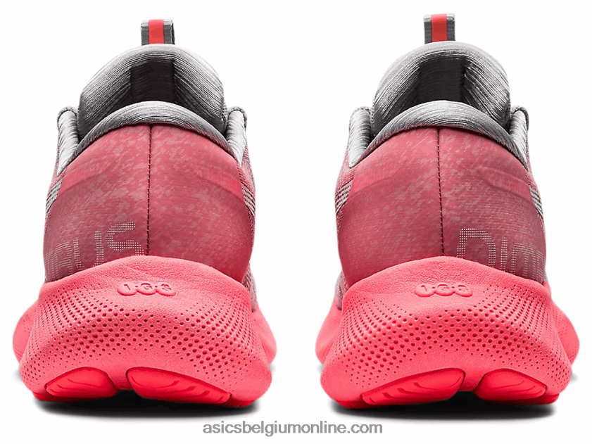 gel-nimbus lite 2 V6HXR23895 gloeiend koraal/wit Asics