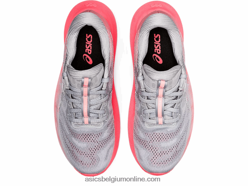 gel-nimbus lite 2 V6HXR23895 gloeiend koraal/wit Asics