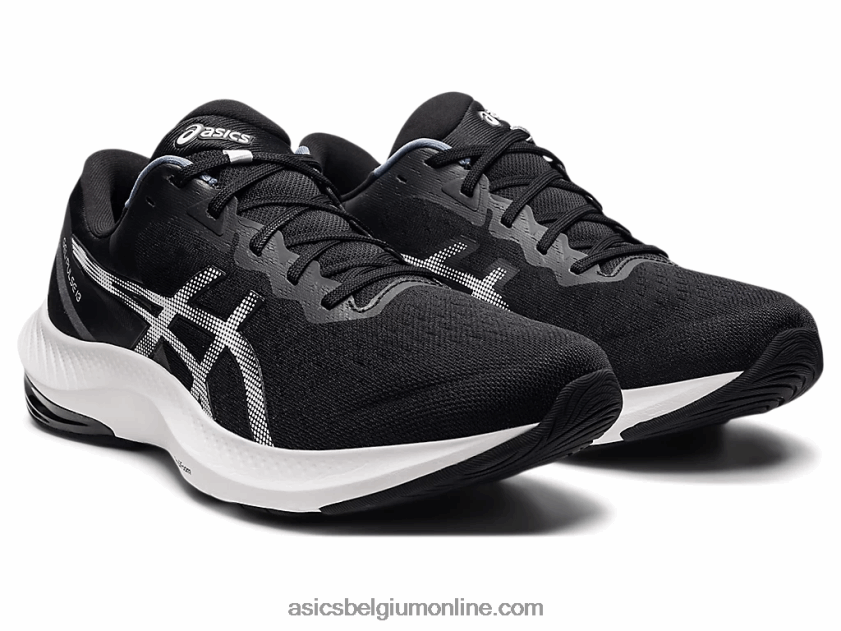 gel-pulse 13 breed V6HXR23883 zwart wit Asics