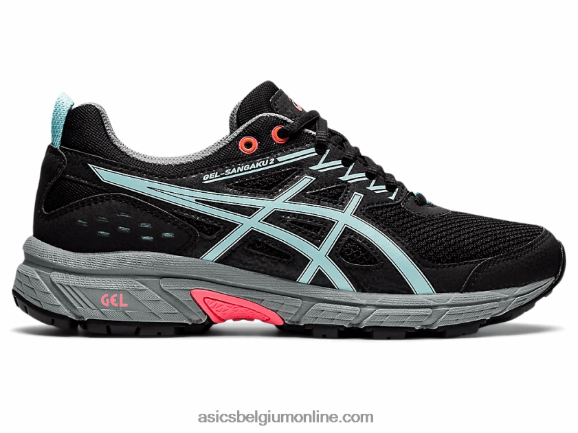 gel-sangaku 2 V6HXR22601 zwart/helder blauw Asics