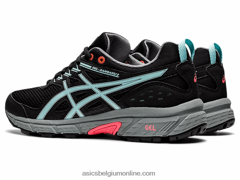 gel-sangaku 2 V6HXR22601 zwart/helder blauw Asics