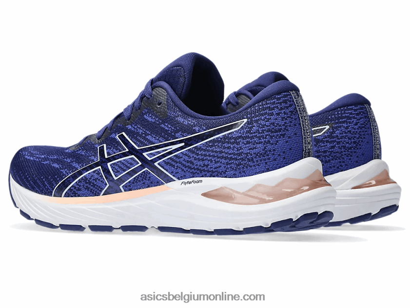 gel-stratus 3 gebreid V6HXR22342 duik blauwe/zachte lucht Asics