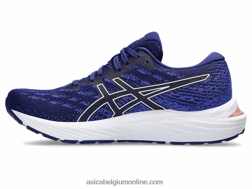 gel-stratus 3 gebreid V6HXR22342 duik blauwe/zachte lucht Asics