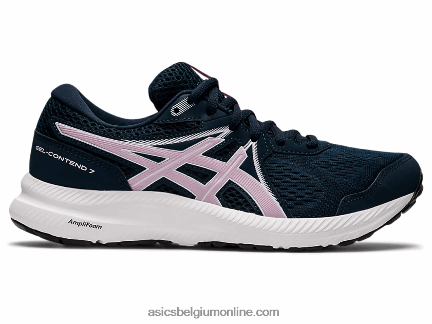 gel strijd 7 V6HXR23431 frans blauw/nauwelijks roze Asics