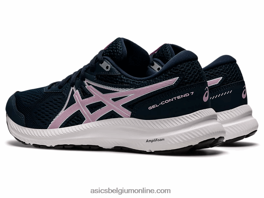 gel strijd 7 V6HXR23431 frans blauw/nauwelijks roze Asics