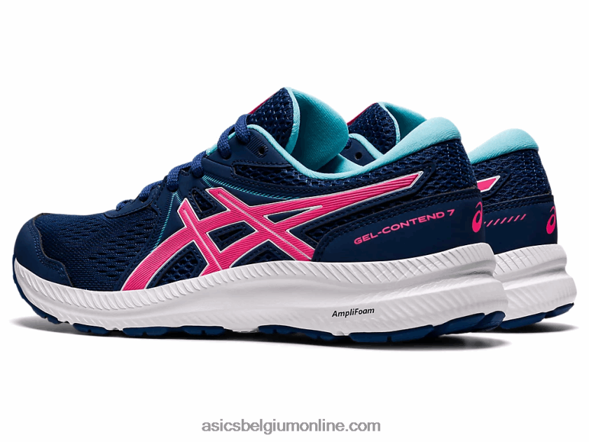 gel strijd 7 V6HXR23695 nachtblauw/felroze Asics
