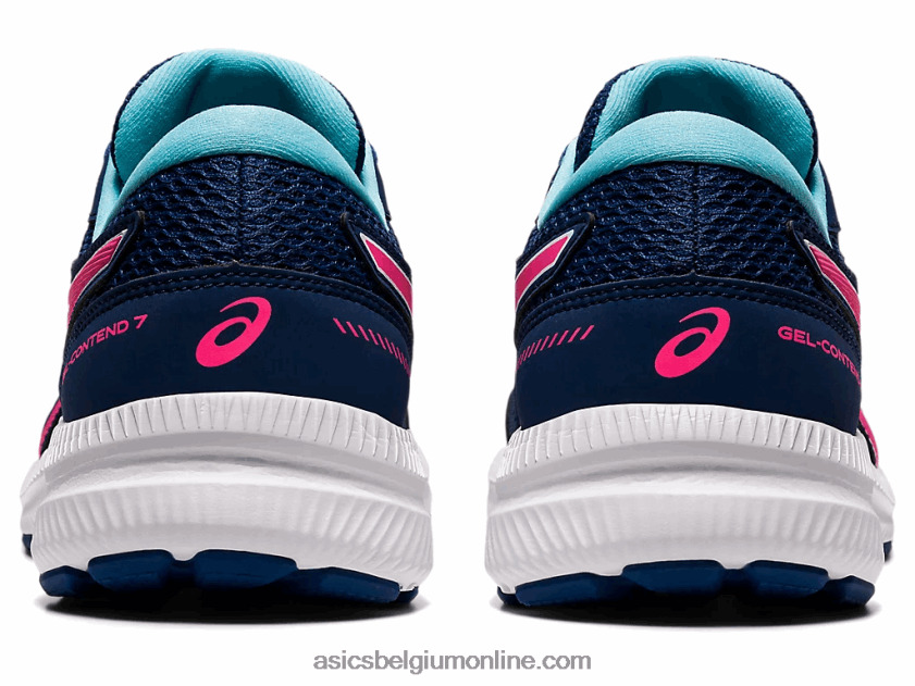 gel strijd 7 V6HXR23695 nachtblauw/felroze Asics