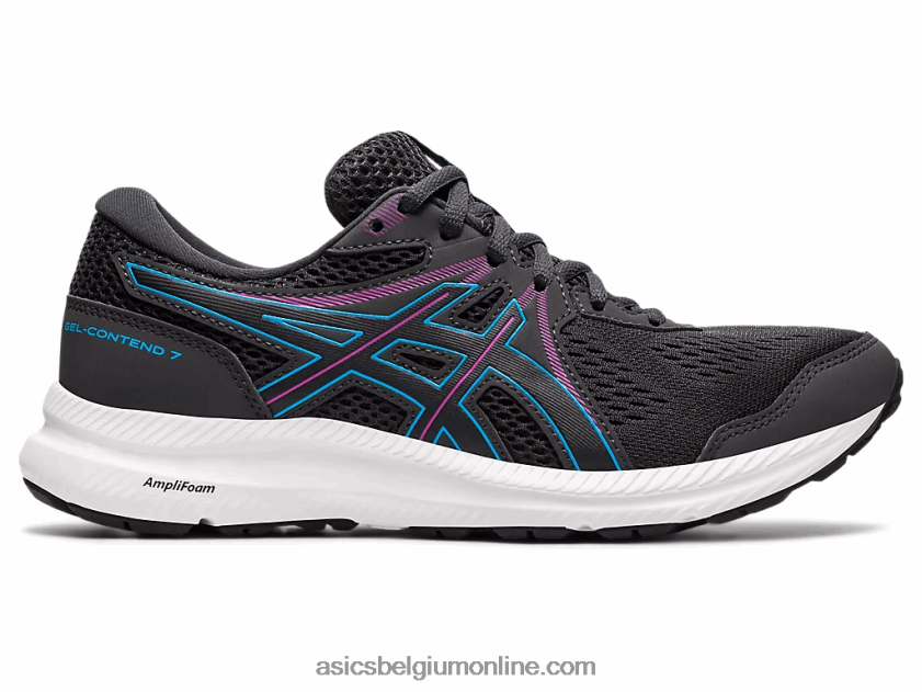 gel strijd 7 V6HXR24024 grafietgrijs/digitaal aqua Asics