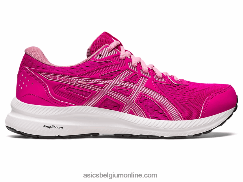 gel strijd 8 V6HXR22424 roze rave/puur zilver Asics