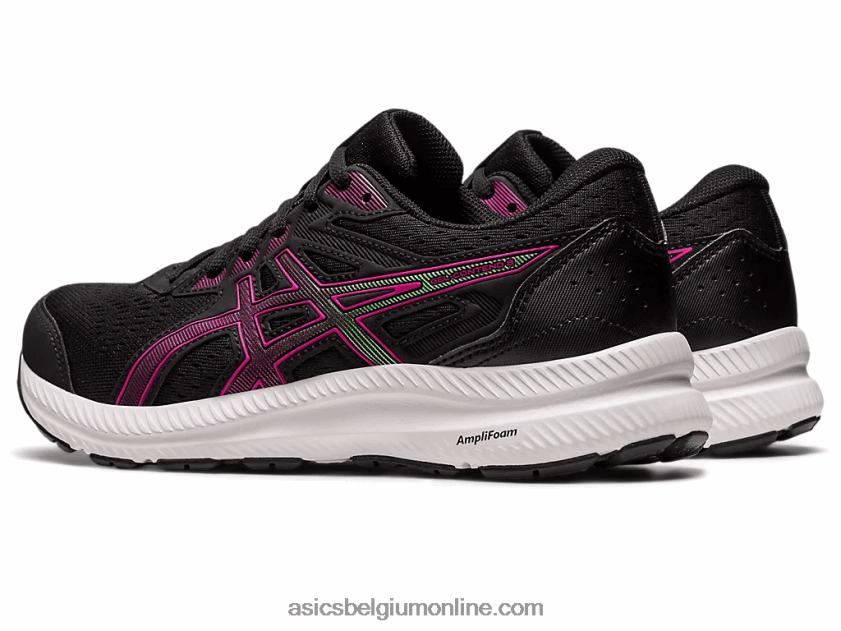 gel strijd 8 V6HXR22437 zwart/roze rave Asics