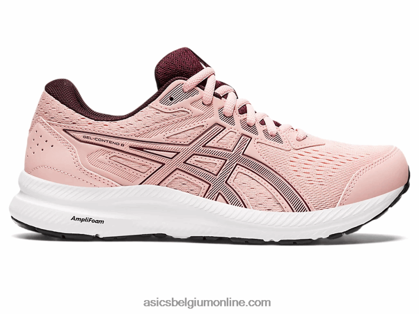 gel strijd 8 V6HXR22677 frosted roos/diepe mars Asics