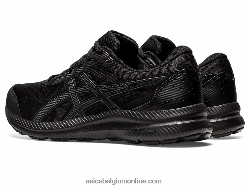 gel strijd 8 V6HXR22681 zwart/draagtas grijs Asics