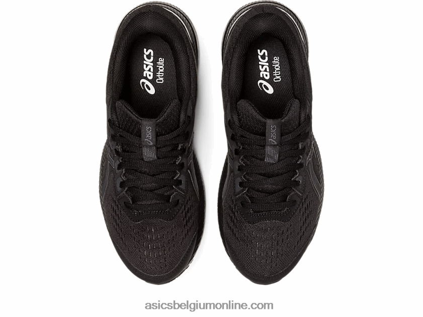 gel strijd 8 V6HXR22681 zwart/draagtas grijs Asics