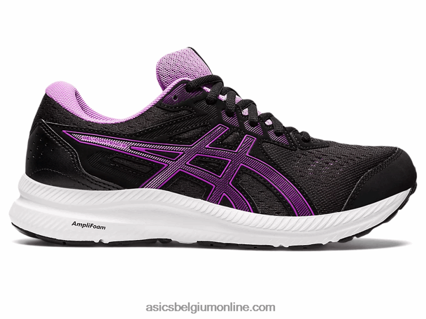 gel strijd 8 V6HXR22683 zwarte orchidee Asics