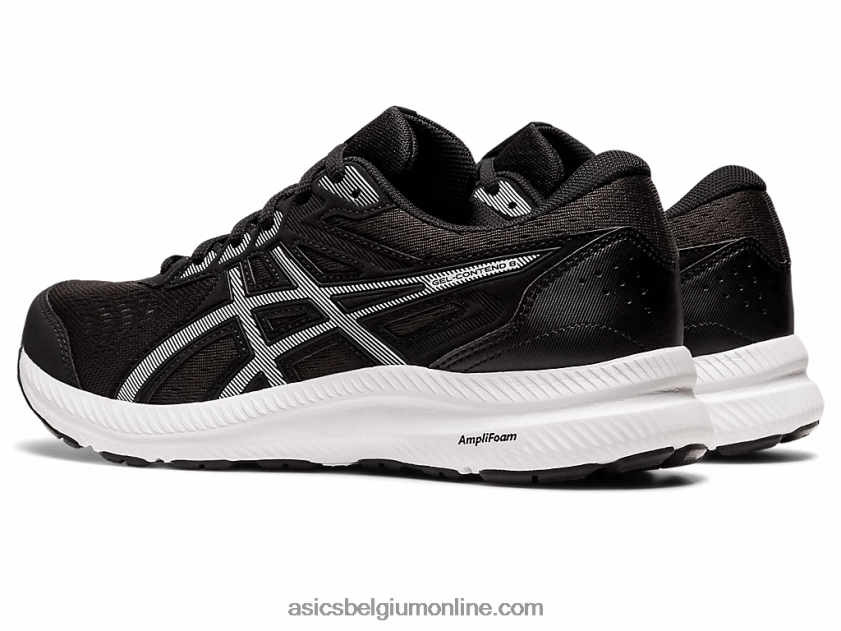 gel strijd 8 V6HXR22684 zwart wit Asics