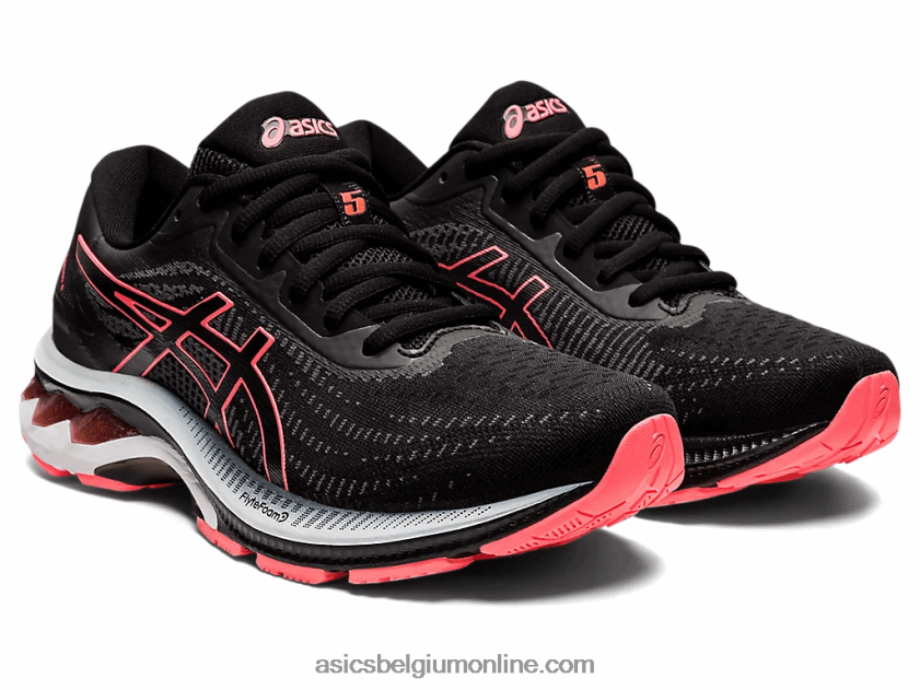 gel-superion 5 V6HXR22606 zwart/vlammend koraal Asics
