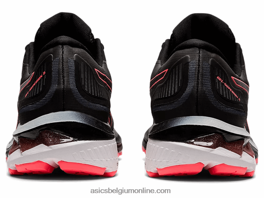 gel-superion 5 V6HXR22606 zwart/vlammend koraal Asics