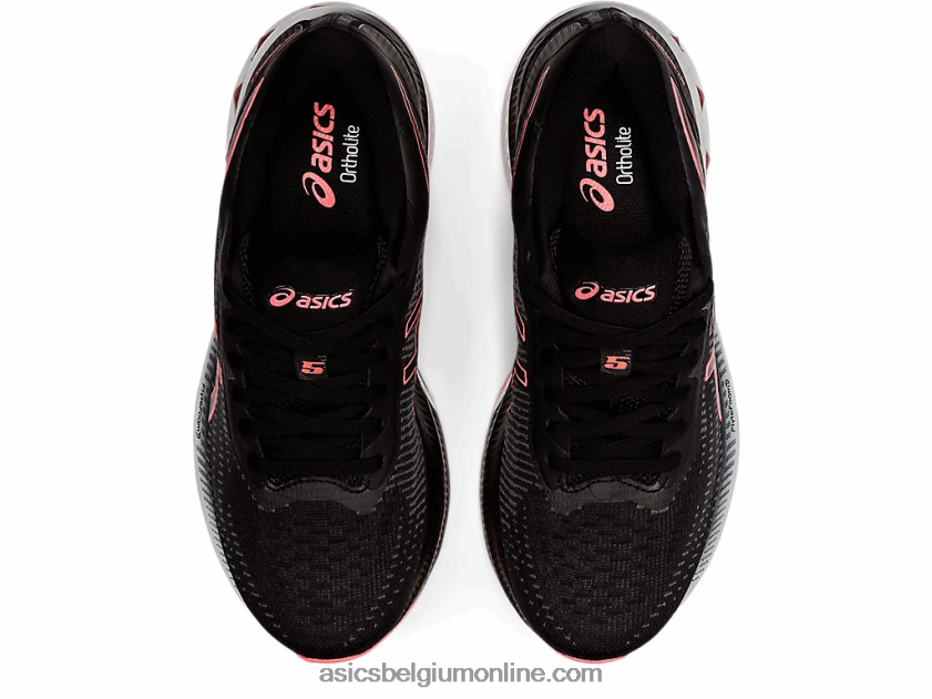 gel-superion 5 V6HXR22606 zwart/vlammend koraal Asics