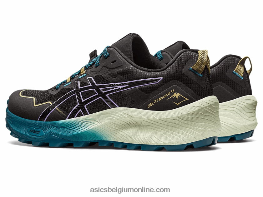 gel-trabuco 11 V6HXR22333 zwart/digitaal violet Asics