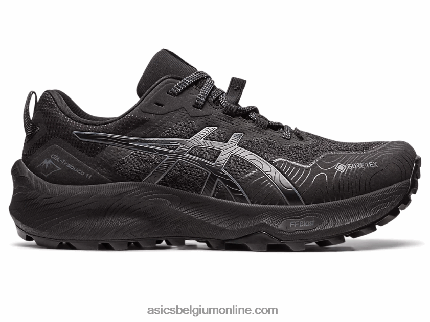 gel-trabuco 11 gtx V6HXR22195 zwart/draagtas grijs Asics