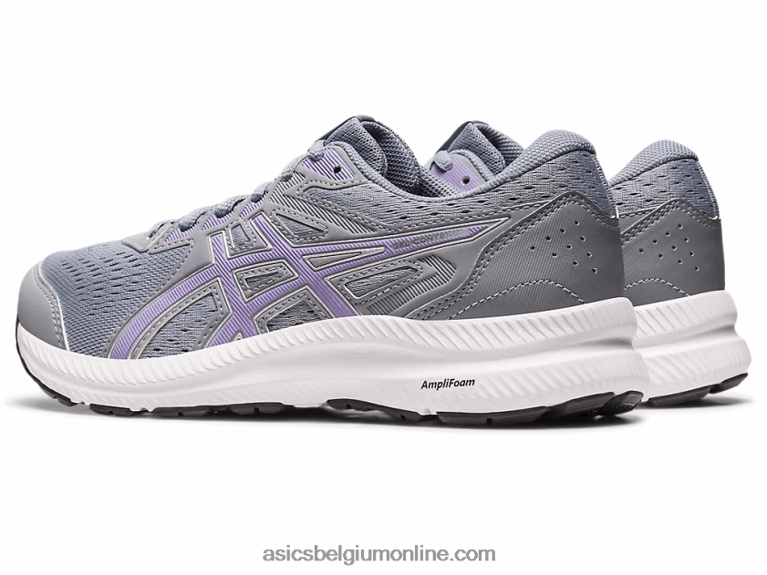 gelcontend 8 breed V6HXR22444 bladrock/digitaal violet Asics