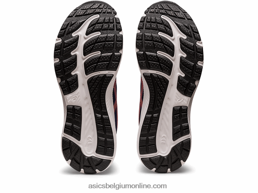gelcontend 8 breed V6HXR22455 indigoblauw/papaja Asics
