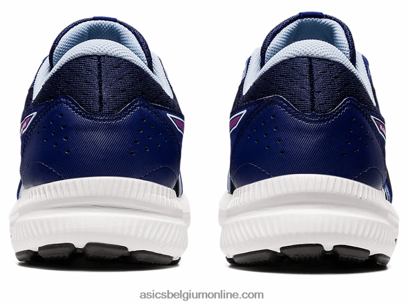 gelcontend 8 breed V6HXR22597 duik blauwe/zachte lucht Asics