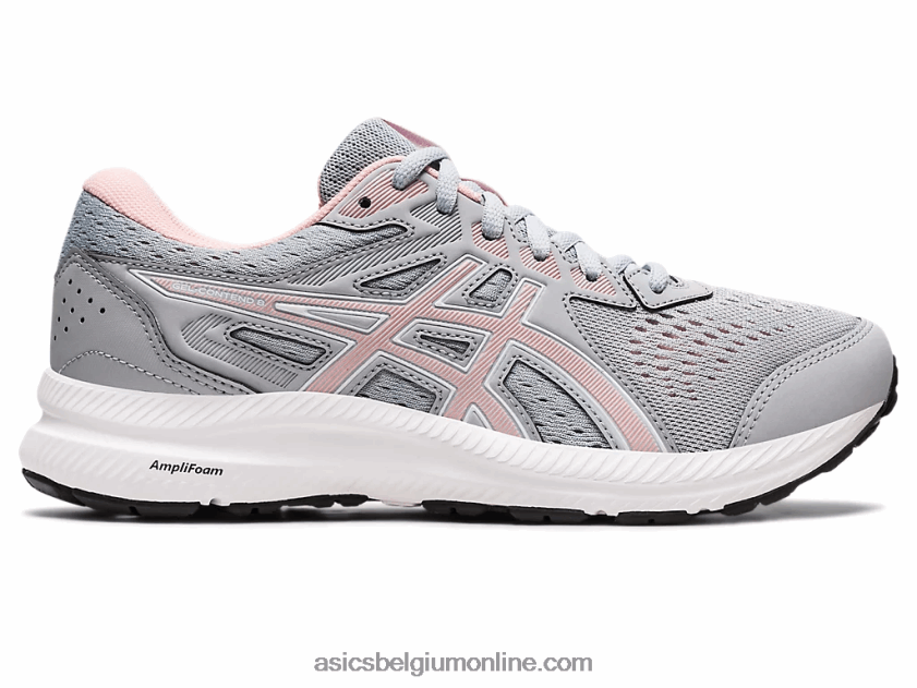 gelcontend 8 breed V6HXR22687 piemonte grijs/mat roze Asics