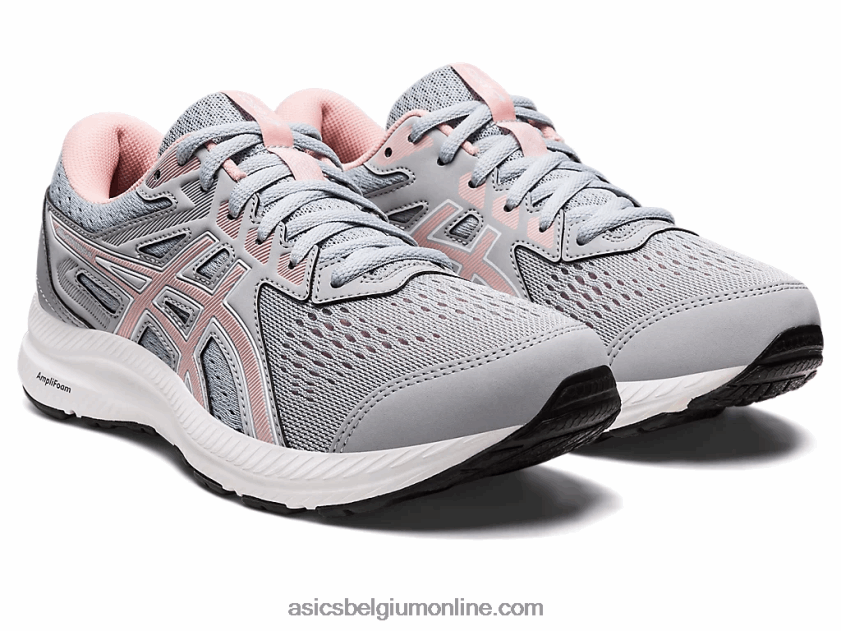 gelcontend 8 breed V6HXR22687 piemonte grijs/mat roze Asics